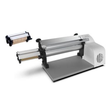 Imagem de Cilindro de massas elétrico 37 cm cromado com cortador talharim e espa