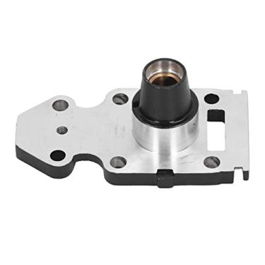 Imagem de plplaaoo Placa divisória de assento de bomba de água, aço inoxidável, rolamento de motor externo, leve, à prova de substituição para motor de barco 9,9HP 15HP 63V 45331 00 5B