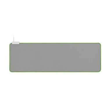 Imagem de Razer Mouse pad para jogos Chroma Extended Goliathus: iluminação RGB Chroma personalizável - material de tecido macio, controle equilibrado e velocidade - base de borracha antiderrapante - branco mercúrio