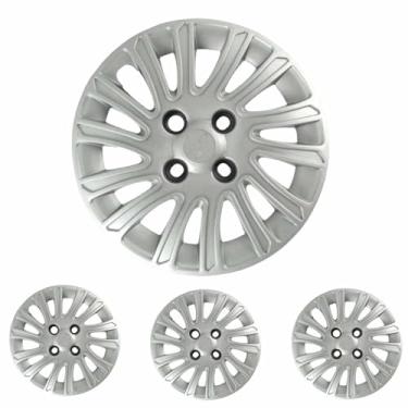 Imagem de Jogo Calota Aro 14 Grand Siena 2012 2013 + Selo Resinado