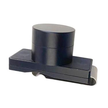 Imagem de oshhni Titular de giz de bilhar, sinuca, recipiente de armazenamento de giz do titular de giz, Preto