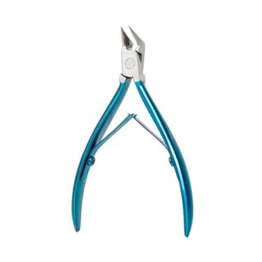 Imagem de Tesoura especial de aço inoxidável anti para reparar ranhuras de unhas, alicate de boca oblíqua, alicate, ferramenta de reparo de unhas de 1 peça