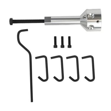 Imagem de Extrator de cubo de roda - Extrator de ventilador | Extrator de roda sopradora Ferramenta de remoção resistente para radiador automotivo garagem ao ar livre Loja de bicicleta mecânico masculino