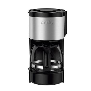 Imagem de Cafeteira Elétrica Arno Perfectta Inox Cfpi 12 Xícaras Preto Com Inox 110v
