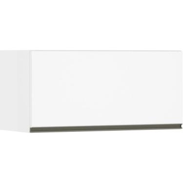 Imagem de Armário Perola Basculante 90 Cm 1 Porta Luciane Branco Polar