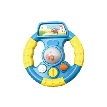 Imagem de Brinquedo Para Bebês Educativo Volante Musical + 1 Ano Cor:azul