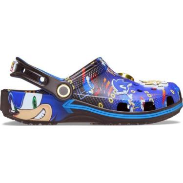 Imagem de Sandália crocs sonic print classic clog t multi, 24, Multi