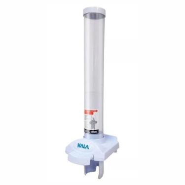 Imagem de Porta Copos Dispenser Agua Branco 842249 Cap 100 copos Kala