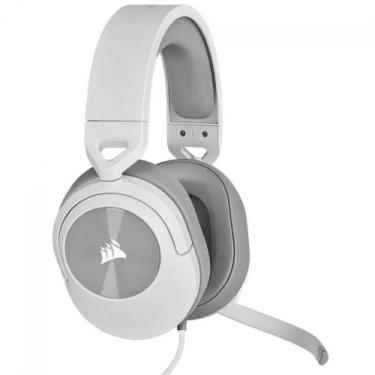 Imagem de Headset Gamer Corsair HS55 Stereo P2 3.5mm, Drivers 50mm, Branco - CA-