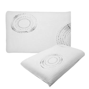 Imagem de Travesseiro Conforto Nasa Viscoelástico Macio Alto 50x70cm - CLICK HOU