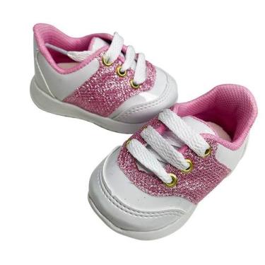 Imagem de Sapato Tenis Infantil Para Bebe Menina Sapatinho Calçados, 20
