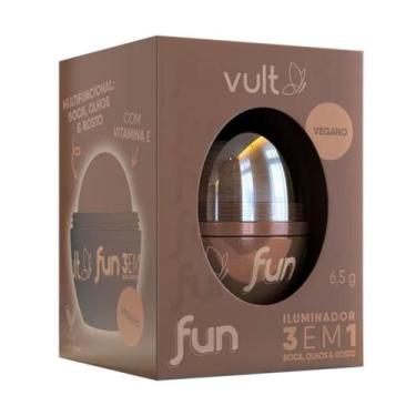 Imagem de Iluminador Facial Vult Fun Dourado Radiante