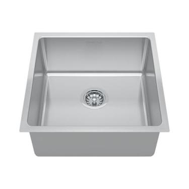 Imagem de Cuba para Cozinha Gourmet Pia Aço Inox 44x44x20cm Acetinado GhelPlus