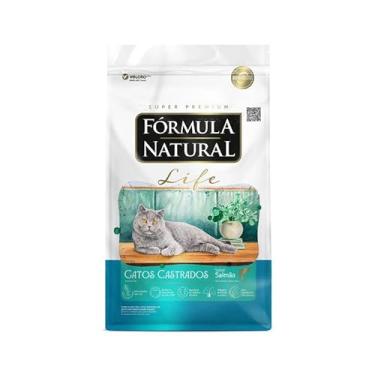 Imagem de Ração Fórmula Natural Life Gatos Castrados Salmão 10,1kg