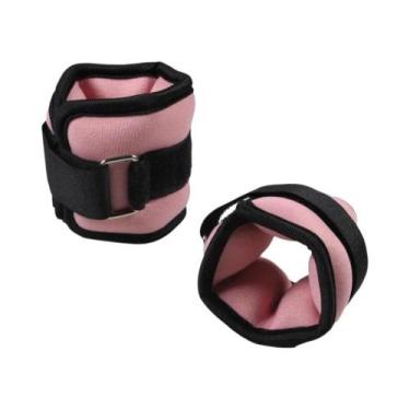 Imagem de Pesos Ajustáveis de Neoprene Para Tornozelo E Pulso, 05kg, 1kg, Alças 