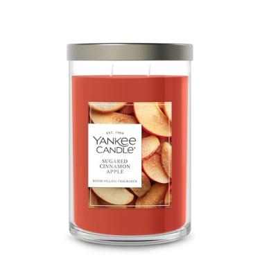 Imagem de Yankee Candle Vela copo grande com canela açucarada e assinatura maçã
