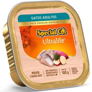 Imagem de Patê Special Cat Gatos Adultos Peixe 100g