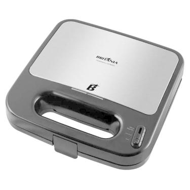 Imagem de Sanduicheira Grill Eletrica Britania Black Inox 1500w 110V