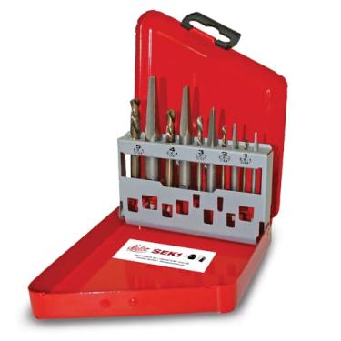 Imagem de Malco Kit extrator de parafusos SEK1 feito nos EUA com 10 peças