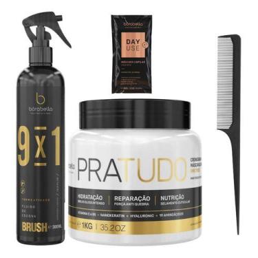 Imagem de Borabella Brush Fluído De Escova + Pra Tudo Máscara 1 Kg