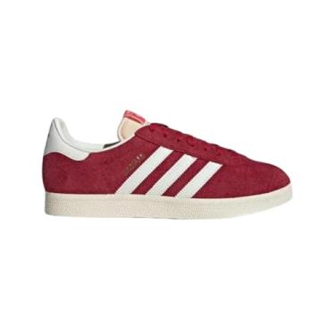 Imagem de adidas Tênis masculino Gazelle Indoor, Team Victory Red/Off White/Cream White, 45