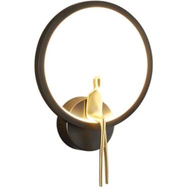 Imagem de Parede Interna Regulável 10w Led Lâmpada De Parede Branca Natural Quente Lâmpada De Arandela Decorativa De Latão Moderno Para Sala De Estar Quarto Corredor Corredor Escadas Hall, A