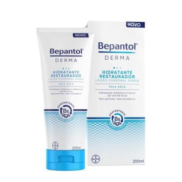 Imagem de Bepantol Derma Hidratante Restaurador Pele Seca 200ml - Bayer