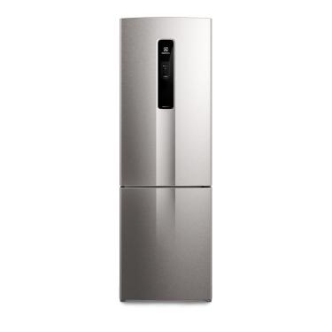Imagem de Geladeira Electrolux Frost Free Inverter Efficient Autosense E Rapid Freeze Inverse Inox Look 400L IB6S Bivolt