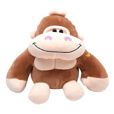 Imagem de Pelúcia Gorila com Ventosa 21cm B0053 - BBR Toys