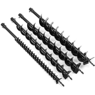 Imagem de Broca De Terra De 800 Mm Broca De Trado De Lâmina Dupla Para Escavadeira De Poste De Gasolina De Terra Acessórios Para Ferramentas Elétricas Diâmetro Do Furo