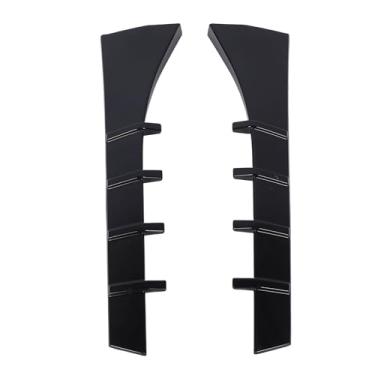 Imagem de Zhjvihx Spoiler Lateral Janela Traseira, 1 par de Tampa de Spoiler do Lado Esquerdo do Lado Direito, Compatível Com 5 Série F11 Touring 2011-2017 Gloss, Black Black Traseiro As Peças