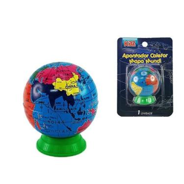 Imagem de Apontador coletor mapa mundi kz3021bl - KAZ