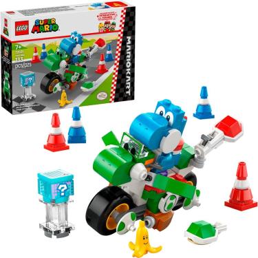Imagem de Lego Super Mario Kart Moto Yoshi 72031 com 133pcs