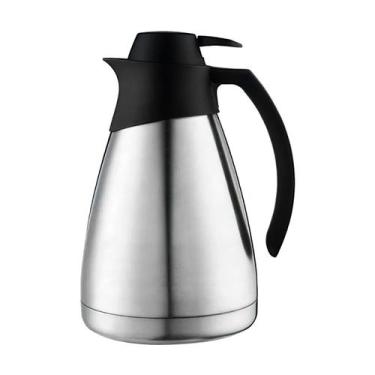 Imagem de Garrafa Térmico Bule Acolher 100% Inox 1 Litro Sanremo, Inox