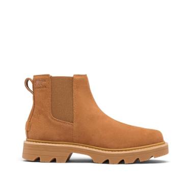 Imagem de Sorel Bota feminina impermeável Revel Rd Chelsea, Veludo bronzeado/chiclete 2, 36