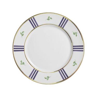 Imagem de Sousplat Fall Filete Ouro 34 cm Cerâmica Alleanza - Alleanza Cerâmica