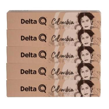 Imagem de Kit 50 Cápsulas Delta Q Café Intensidade 8 Colombia
