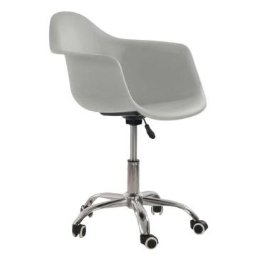 Imagem de Cadeira com rodízios Eames Office com apoio de braços - Escritório