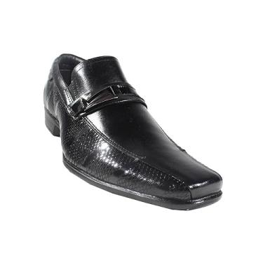 Imagem de Sapato Social Rafarillo Preto Verniz Couro 79386 Cor:preto;tamanho:38
