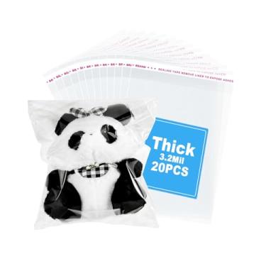 Imagem de RONSBILL Sacos de celofane autovedantes transparentes sacos de violoncelo resseláveis