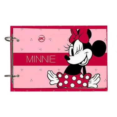 Imagem de Mini Ficheiro Escolar Para Anotações Com 80 Folhas Horizontal Minnie -