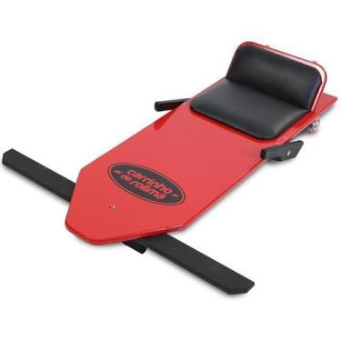 Imagem de Carrinho de Rolimã Tradicional Vermelho - Multidecor