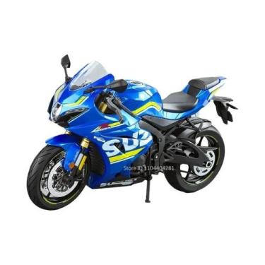 Imagem de Motocicleta De Brinquedo Em Liga Metálica Suzuki GSX-1000R Hayabusa Di