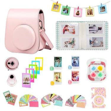 Imagem de Kit de acessórios CAIYOULE para câmera Fujifilm Instax Mini 11 rosa