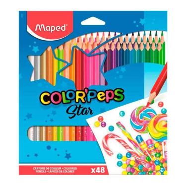 Imagem de Lápis de cor Color`Peps Star 48 cores 832048 - Maped