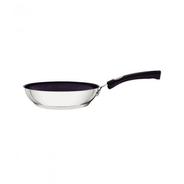 Imagem de Frigideira Rasa Tramontina Solar Silicone 20cm Em Inox E Revestimento Interno Antiaderente
