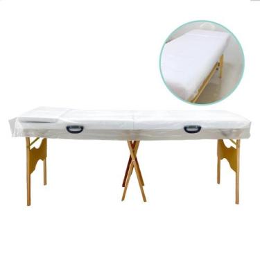 Imagem de Capa Proteção para Maca Impermeável Transparente PVC 190x80 Clínica Es