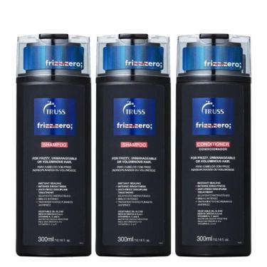 Imagem de Truss Frizz Zero Kit 2 Shampoo E 1 Condicionador 300Ml