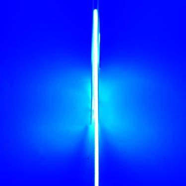 Imagem de Fita LED azul COB de 3 mm, 12 V 400 LEDs/m RA> 90 alto CRI fita de luz, 16,4 m 2000LEDs IP30 COB luz para decoração de casa de cozinha DIY