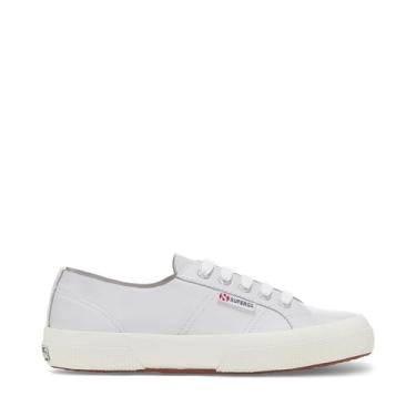 Imagem de Superga Napa unissex adulto 2750 sem forro, Branco óptico/prata/Favorio, 3.5